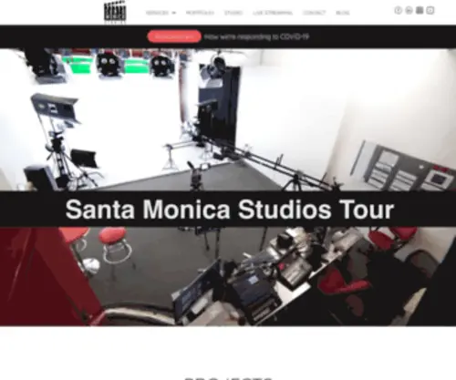 Santamonicastudios.com(Video Production Company) Screenshot