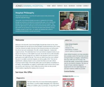 Santamonicavet.com(Jones Animal Hospital) Screenshot