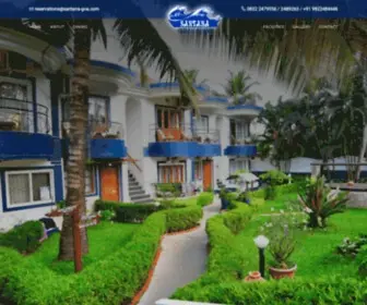 Santana-Goa.com(Santana Beach Resort) Screenshot