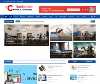 Santanderchallenge.com(General Blog) Screenshot