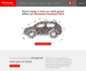 Santanderconsumer.co.uk(Santander Consumer UK) Screenshot