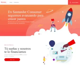 Santanderconsumer.es(Santander Consumer Finance) Screenshot