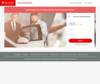 Santanderconsumeronline.es(Santander Consumer Online) Screenshot
