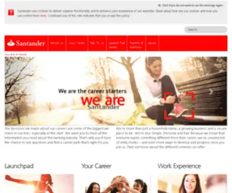 Santanderukgraduates.com(Santander Graduates) Screenshot