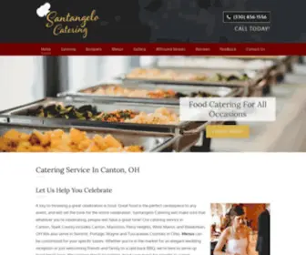 Santangelos.net(Santangelo's Catering) Screenshot