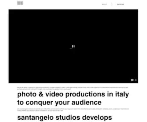 Santangelostudios.com(Santangelo Studios) Screenshot