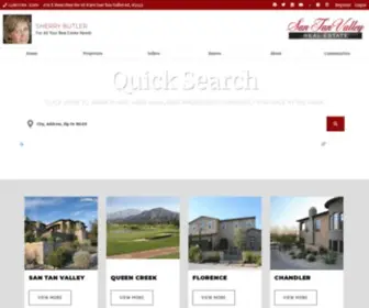 Santanvalleyrealestate.com(San Tan Valley Real Estate) Screenshot