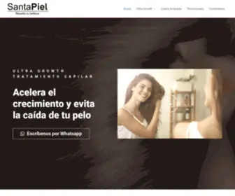 Santapiel.com(Santa Piel Resalta tu Belleza) Screenshot