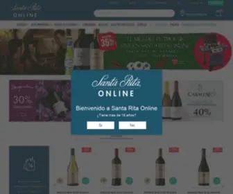 Santaritaonline.com(Vinos, espumantes, destilados y más) Screenshot