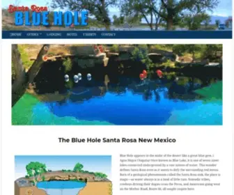 Santarosabluehole.com(Santa Rosa Blue Hole New Mexico) Screenshot