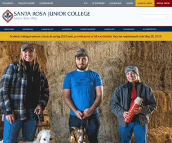 Santarosa.edu(Santa Rosa Junior College) Screenshot