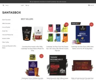 Santasbox.com(Colombian Brew Coffee) Screenshot