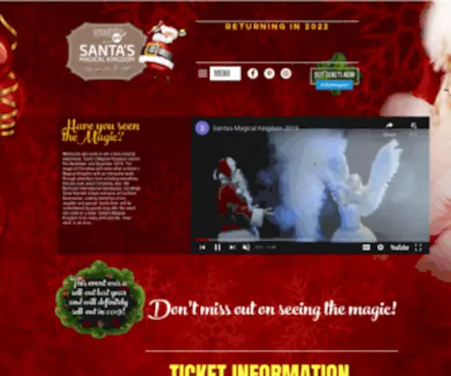 Santasmagicalkingdom.com.au(Santas Magical Kingdom) Screenshot