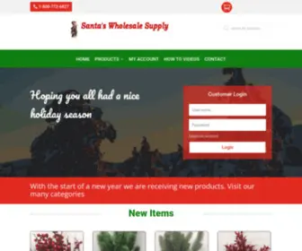 Santasupplies.com(Santa's Wholesale Supplies) Screenshot