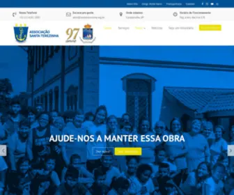 Santaterezinha.org.br(Associação) Screenshot