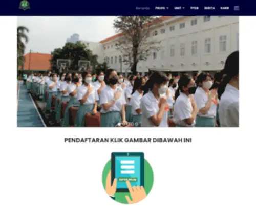 Santaursulajakarta.sch.id(SEKOLAH SANTA URSULA JAKARTA) Screenshot