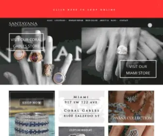 Santayana.com(Santayana Jewelry) Screenshot