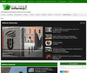 Santcugatinforma.com(Sant Cugat Informa! — Les teves notícies) Screenshot