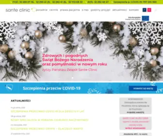 Sante-CM.pl(Poradnie specjalistyczne Sante Clinic w Sosnowcu) Screenshot