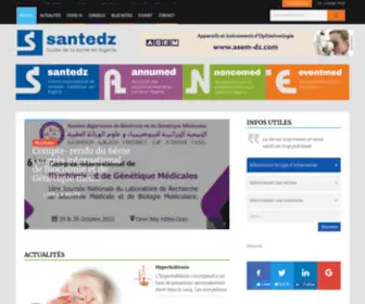 Sante-DZ.com(Accueil) Screenshot