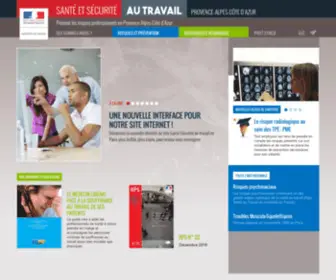 Sante-Securite-Paca.org(Santé) Screenshot