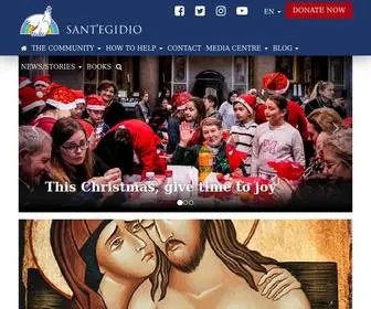 Santegidio.org(COMUNIT) Screenshot