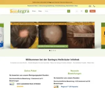 Santegra-International.com(MEINE 5 SCHRITTE BEIM UMGANG MIT HASHIMOTO) Screenshot