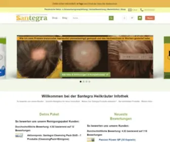 Santegra.de(MEINE 5 SCHRITTE BEIM UMGANG MIT HASHIMOTO) Screenshot