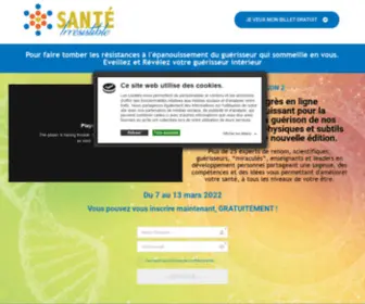 Santeirresistible.com(EnregistrementCongrès) Screenshot