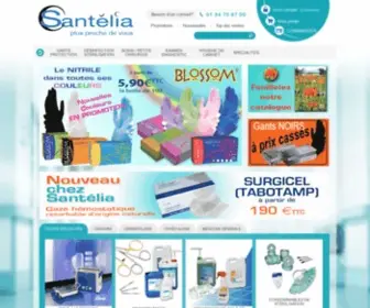 Santelia.fr(Matériel médical) Screenshot