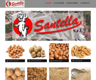 Santellasrl.it(Commercializzazione dei prodotti ortofrutticoli della zona) Screenshot