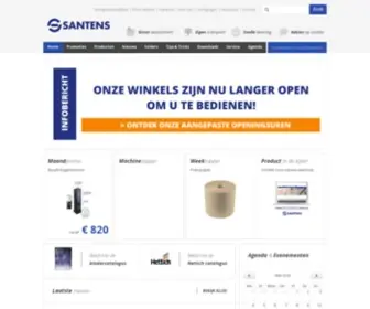 Santens.be(Professioneel bouwbeslag & gereedschap) Screenshot