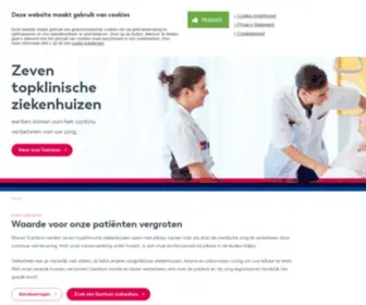 Santeon.nl(Homepage) Screenshot