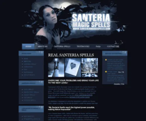 Santeriamagicspells.net(Santeriamagicspells) Screenshot
