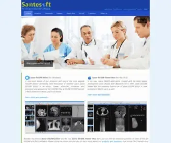 Santesoft.com(Professional DICOM and PACS software) Screenshot