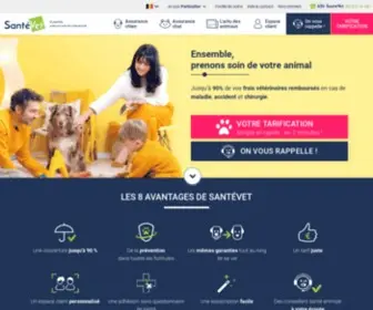 Santevet.be(Assurance chien) Screenshot
