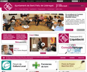 Santfeliu.org(Ajuntament de Sant Feliu de Llobregat) Screenshot