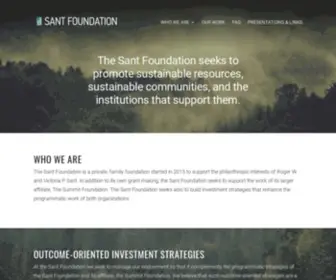 Santfoundation.org(Sant Foundation) Screenshot