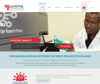 Santheafrica.org(CAS Authentication wanted) Screenshot