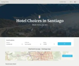 Santiago-Chile-Hotels.net(Santiago hotels & apartments) Screenshot