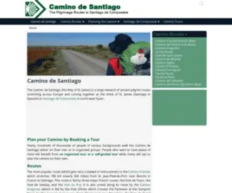 Santiago-Compostela.net(The camino de santiago (the way of st. james)) Screenshot