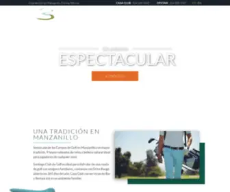 Santiagoclubdegolf.com(Santiago Club de Golf) Screenshot