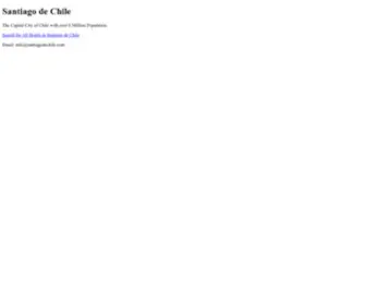 Santiagodechile.com(Santiago de Chile) Screenshot