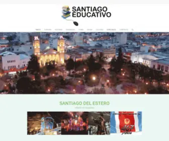 Santiagoeducativo.com(Santiago Educativo) Screenshot