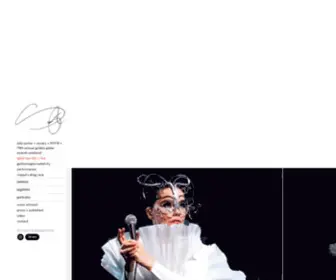 Santiagofelipe.com(Björk tour bts) Screenshot