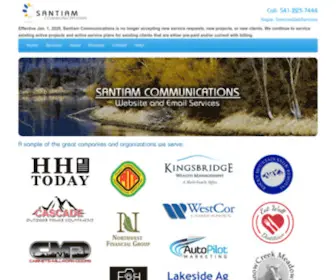 Santiamcommunications.com(Santiamcommunications) Screenshot