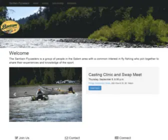 Santiamflycasters.com(Santiam Flycasters) Screenshot