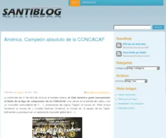 Santiblog.com(Cosas interesantes) Screenshot