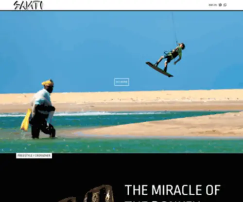 Santiboards.com(SANTIboards was born to make beautiful kiteboards) Screenshot