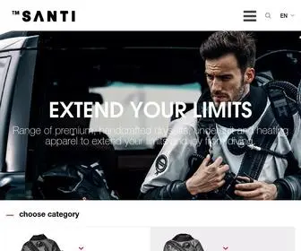 Santidiving.com Screenshot